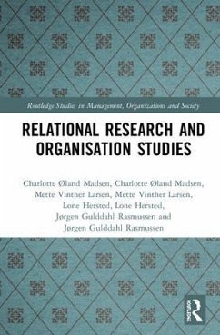 Relational Research and Organisation Studies - Øland Madsen, Charlotte; Vinther Larsen, Mette; Hersted, Lone