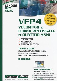 VFP4 volontari in ferma prefissata di quattro anni. Esercito, marina, aeronautica. Teoria e quiz