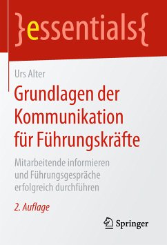 Grundlagen der Kommunikation für Führungskräfte (eBook, PDF) - Alter, Urs