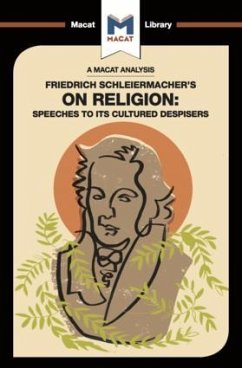 An Analysis of Friedrich Schleiermacher's on Religion - Jackson, Ruth