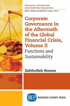 Corporate Governance in the Aftermath of the Global Financial Crisis, Volume II (eBook, ePUB) - Rezaee, Zabihollah