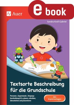 Textsorte Beschreibung für die Grundschule (eBook, PDF) - Kroll-Gabriel, Sandra