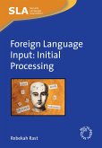 Foreign Language Input (eBook, ePUB)