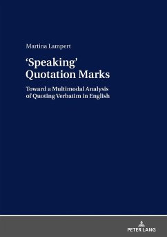 ¿Speaking¿ Quotation Marks - Lampert, Martina