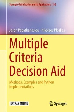Multiple Criteria Decision Aid - Papathanasiou, Jason;Ploskas, Nikolaos