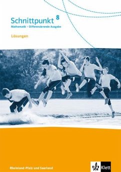 Cover Schnittpunkt Mathematik 8. Lösungen Klasse 8. Differenzierende Ausgabe Rheinland-Pfalz
