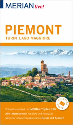 Cover MERIAN live! Reiseführer Piemont Turin Lago Maggiore