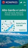 KOMPASS Wanderkarte 690 Alto Garda e Ledro, Riva del Garda, Malcesine, Torbole, Limone sul Garda