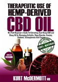 Therapeutic Use Of Hemp-Derived CBD Oil (eBook, ePUB)