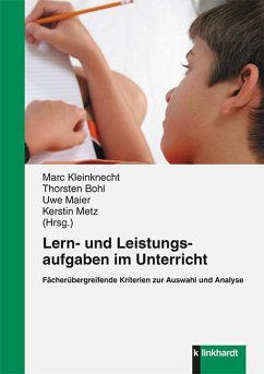 Lern- und Leistungsaufgaben im Unterricht (eBook, PDF)