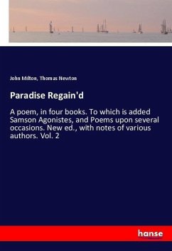 Paradise Regain'd - Milton, John;Newton, Thomas