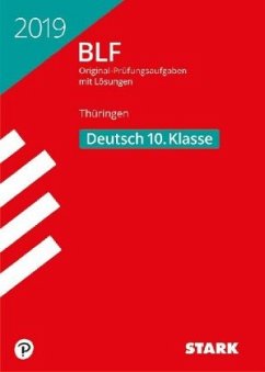 Cover Besondere Leistungsfeststellung 2019 - Thüringen Gymnasium - Deutsch 10. Klasse