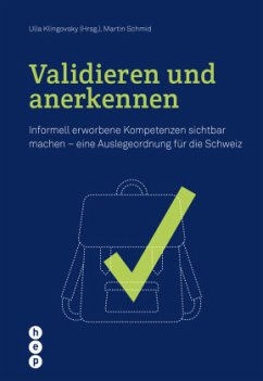 Validieren und anerkennen - Schmid, Martin