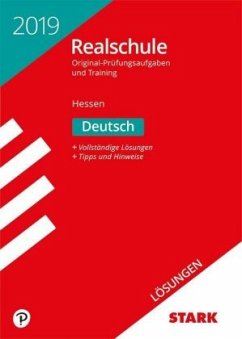 Realschule 2019 - Hessen - Deutsch Lösungsheft