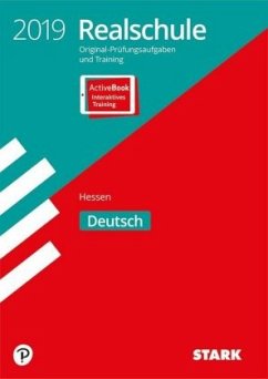 Cover Realschule 2019 HE - Deutsch, m. Online-Prüfungstraining