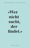 Serendipity &quote;Wer nicht sucht, der findet&quote;