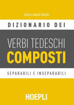 Cover Dizionario dei verbi tedeschi composti. Separabili e inseparabili