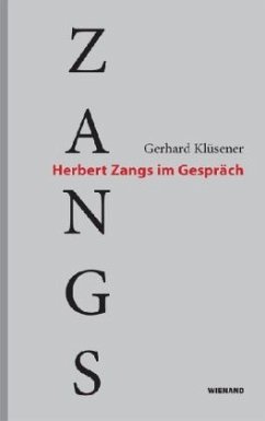 Herbert Zangs im Gespräch