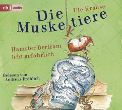 Hamster Bertram lebt gefährlich / Die Muskeltiere zum Selberlesen Bd.2 (2 Audio-CDs) - Krause, Ute