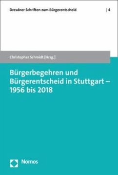 Bürgerbegehren und Bürgerentscheid in Stuttgart - 1956 bis 2018