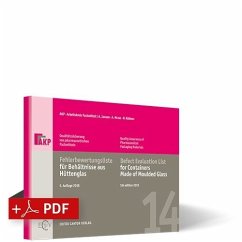 Fehlerbewertungsliste für Behältnisse aus Hüttenglas   Bundle (Buch + PDF), m. 1 Buch, m. 1 Beilage - Jansen, A;Mrass, A;Küttner, O