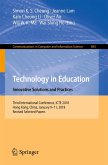 Technology in Education. Innovative Solutions and Practices (eBook, PDF)