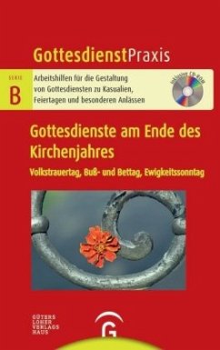 Cover Gottesdienste am Ende des Kirchenjahres, m. CD-ROM