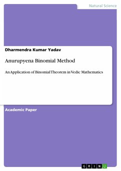 Anurupyena Binomial Method - Yadav, Dharmendra Kumar