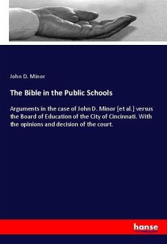 The Bible in the Public Schools
