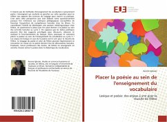 Placer la poésie au sein de l'enseignement du vocabulaire - Iglesias, Aurore