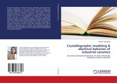 Crystallographic modeling & electrical behavior of industrial ceramics