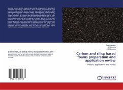 Carbon and silica based foams preparation and application review
