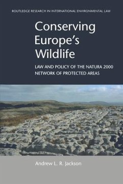 Conserving Europe's Wildlife - Jackson, Andrew L R
