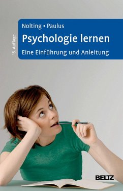 Psychologie lernen - Nolting, Hans-Peter;Paulus, Peter