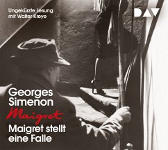 Maigret stellt eine Falle / Kommissar Maigret Bd.48 (4 Audio-CDs) - Simenon, Georges