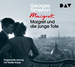 Maigret und die junge Tote / Kommissar Maigret Bd.45 (4 Audio-CDs) - Simenon, Georges