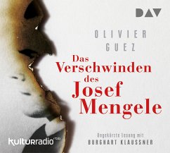 Das Verschwinden des Josef Mengele - Guez, Olivier