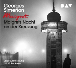 Maigrets Nacht an der Kreuzung / Kommissar Maigret Bd.7 (3 Audio-CDs) - Simenon, Georges