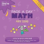 Page A Day Math Subtraction Book 9: Subtracting 8 from the Numbers 8-20