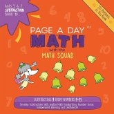 Page A Day Math Subtraction Book 10: Subtracting 9 from the Numbers 9-21