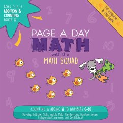 Page A Day Math Addition & Counting Book 8 - Auerbach, Janice