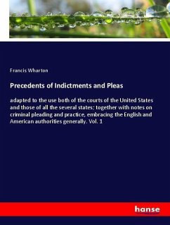Precedents of Indictments and Pleas