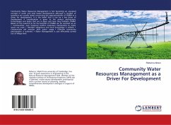 Community Water Resources Management as a Driver For Development