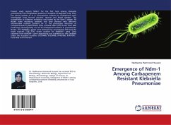 Emergence of Ndm-1 Among Carbapenem Resistant Klebsiella Pneumoniae