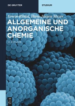 Allgemeine und Anorganische Chemie - Riedel, Erwin;Meyer, Hans-Jürgen