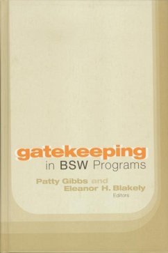 Cover Gatekeeping in BSW Programs (eBook, PDF)