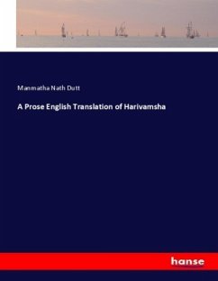 A Prose English Translation of Harivamsha - Dutt, Manmatha Nath