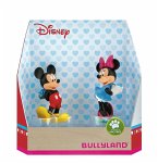 Bullyland 15077 - Walt Disney Mickey Valentine, Mickey und Minnie, Spielfigurenset, 2tlg.