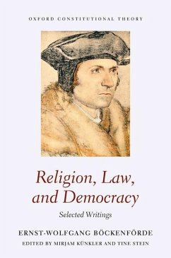 Religion, Law, and Democracy - Böckenförde, Ernst-Wolfgang