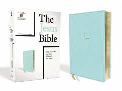 The Jesus Bible, NIV Edition, Leathersoft, Blue, Comfort Print - Zondervan
